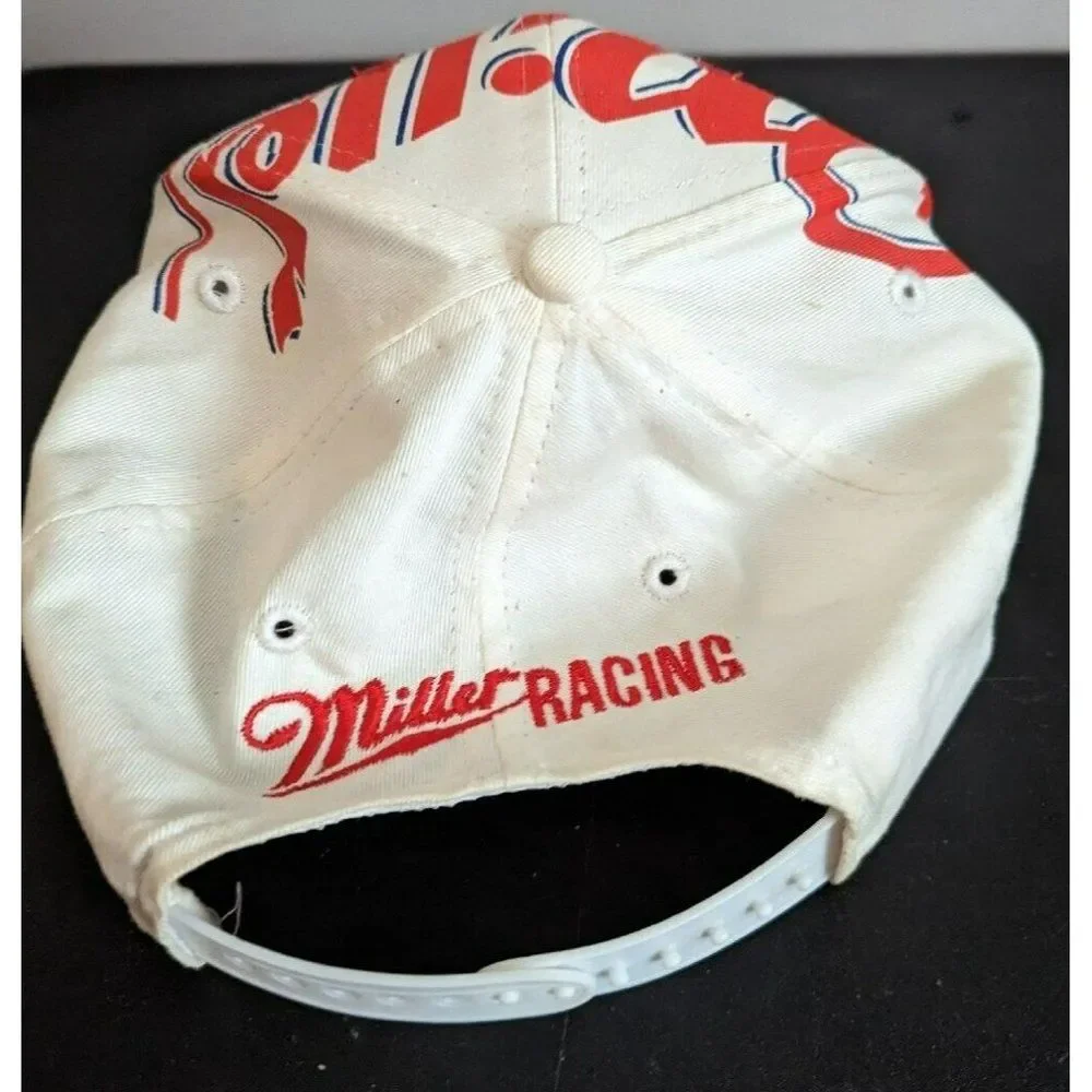 * 🔥Vintage Miller Racing Snapback Hat Cap RARE